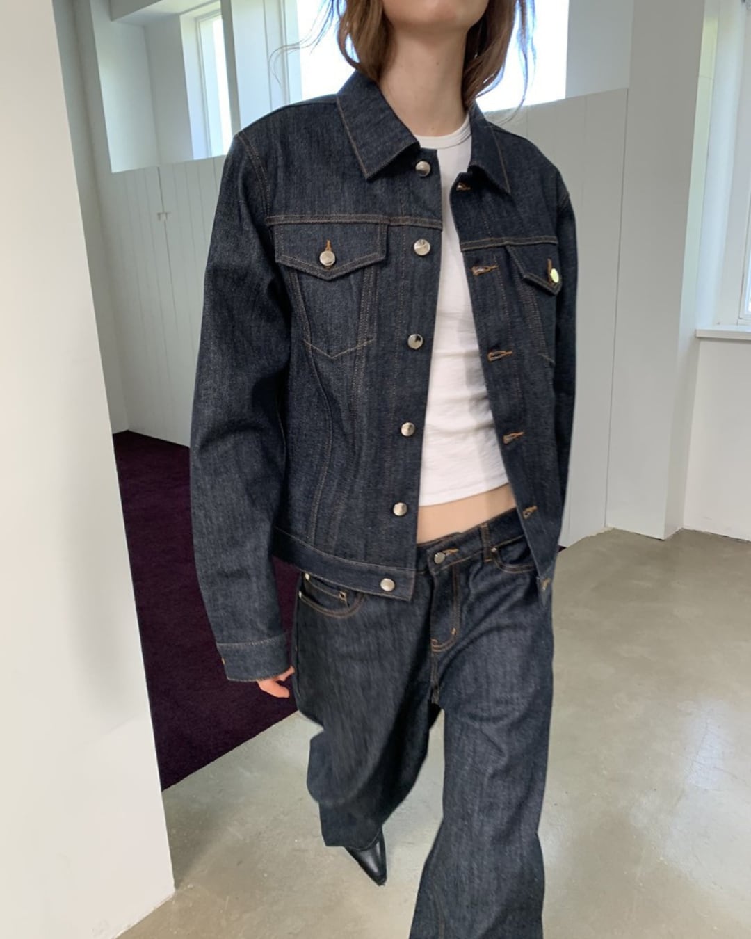 リジッドデニムジャケット