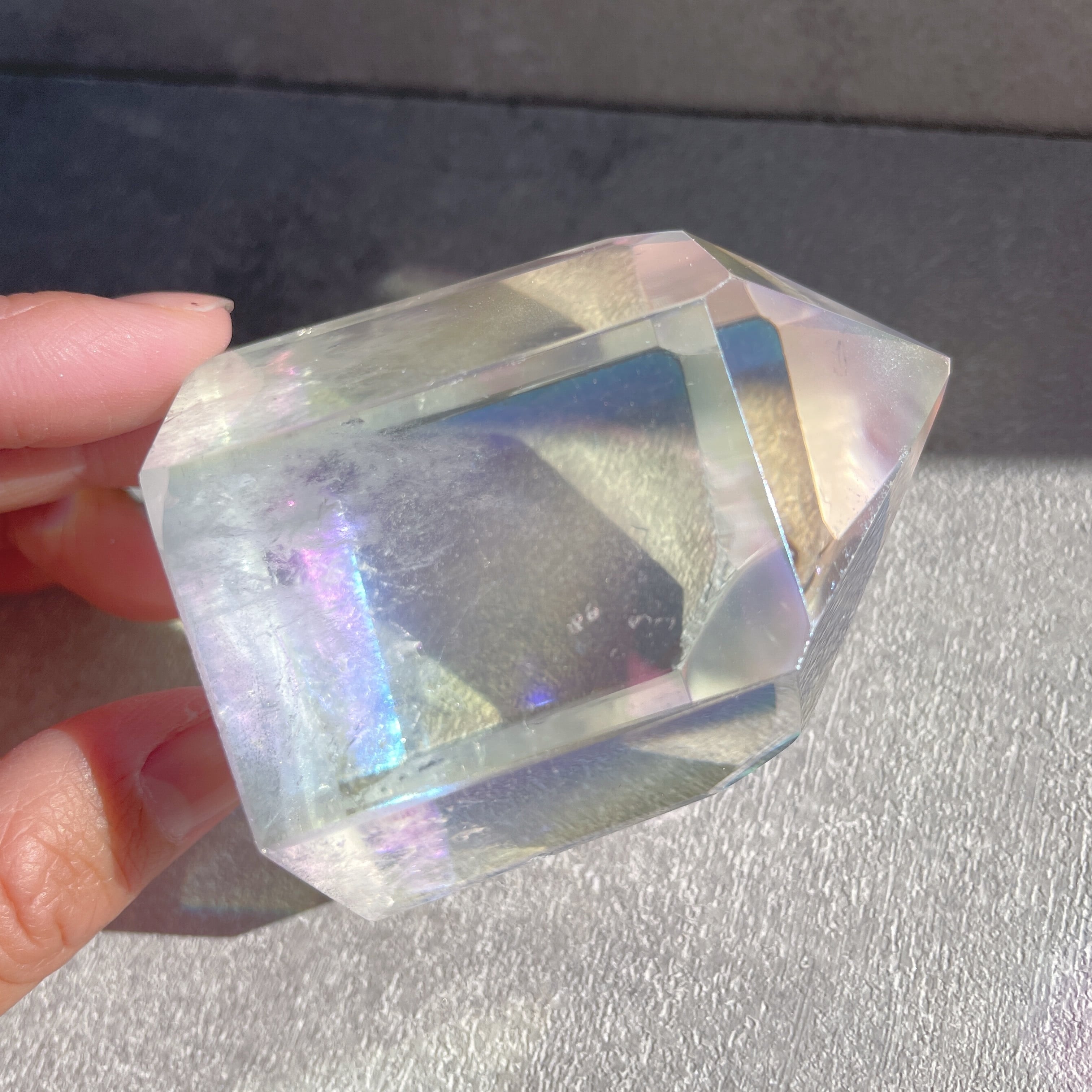 天然石 オーラクォーツ　タワー　kamoku 2つセット 天然石 オーラクォーツ タワー kamoku 2つセット 天然石 オーラ