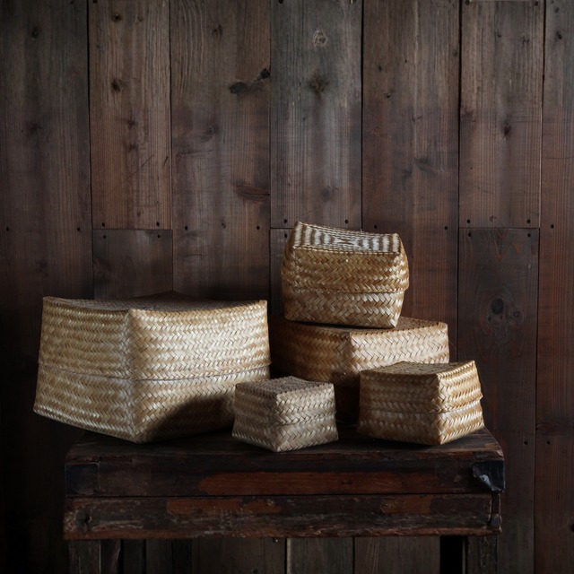 Bamboo Basket  LL / Indonesia