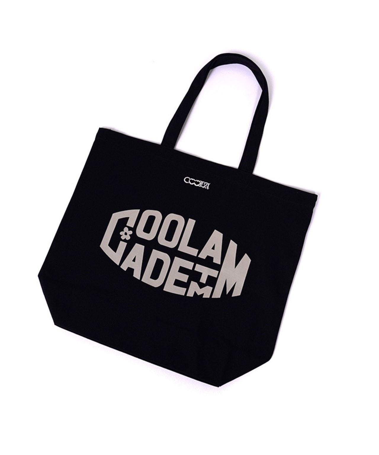 【直営限定ITEM】COOLA オーバルロゴプリントラージトートバッグ (BEIGE)　CQ-48550H