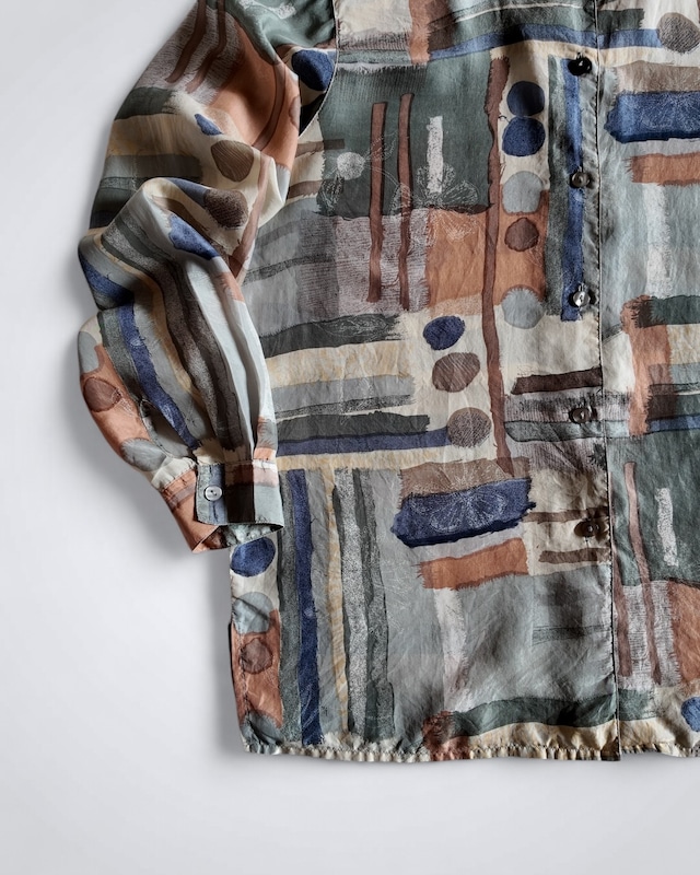 1980s~ STUNT SILK SHIRT