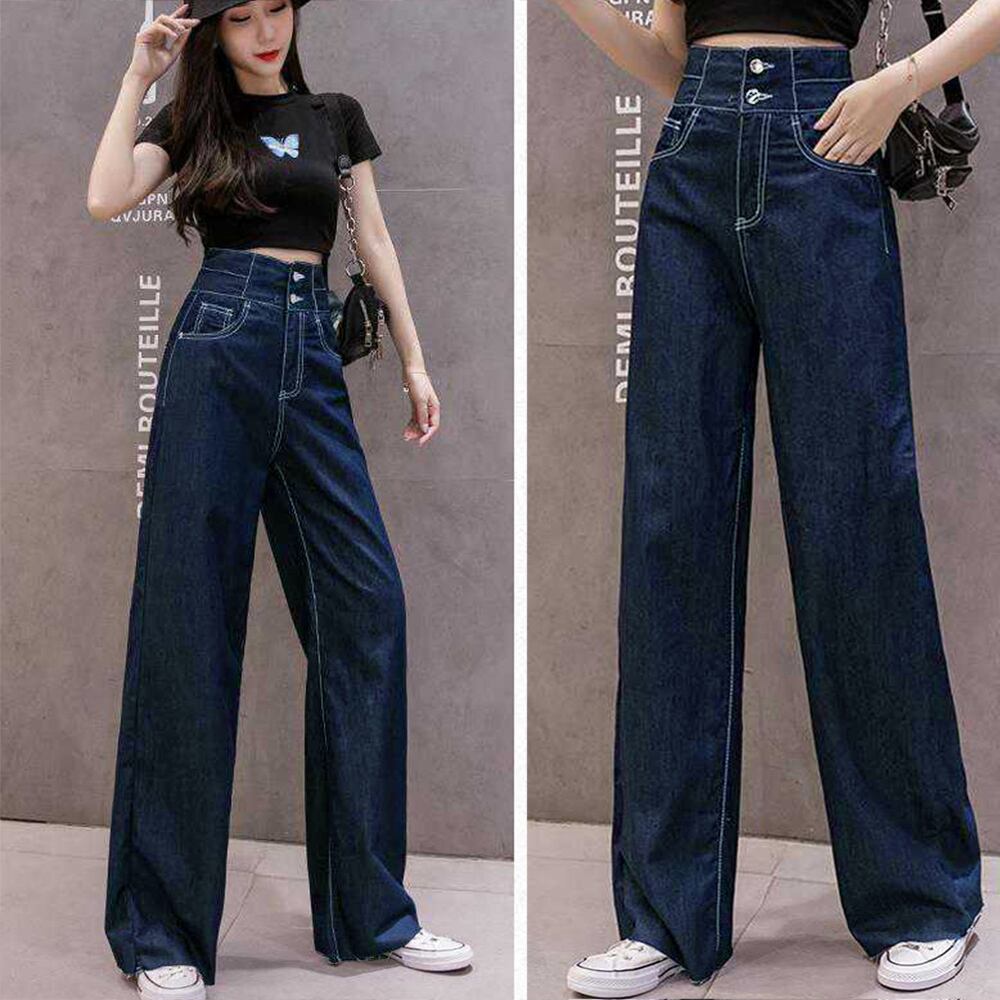 デニム ワイドパンツ レディース 韓国 ジーンズ ストリート系 おしゃれ 大人 きれいめ かわいい カジュアル アメカジ ハイウエスト 大人可愛い 大人女子