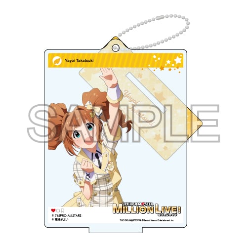 アイドルマスター　ミリオンライブ　高槻やよい　超デカアクリルスタンド 99ef7fd3dfd4e4b6c9d559319d7403
