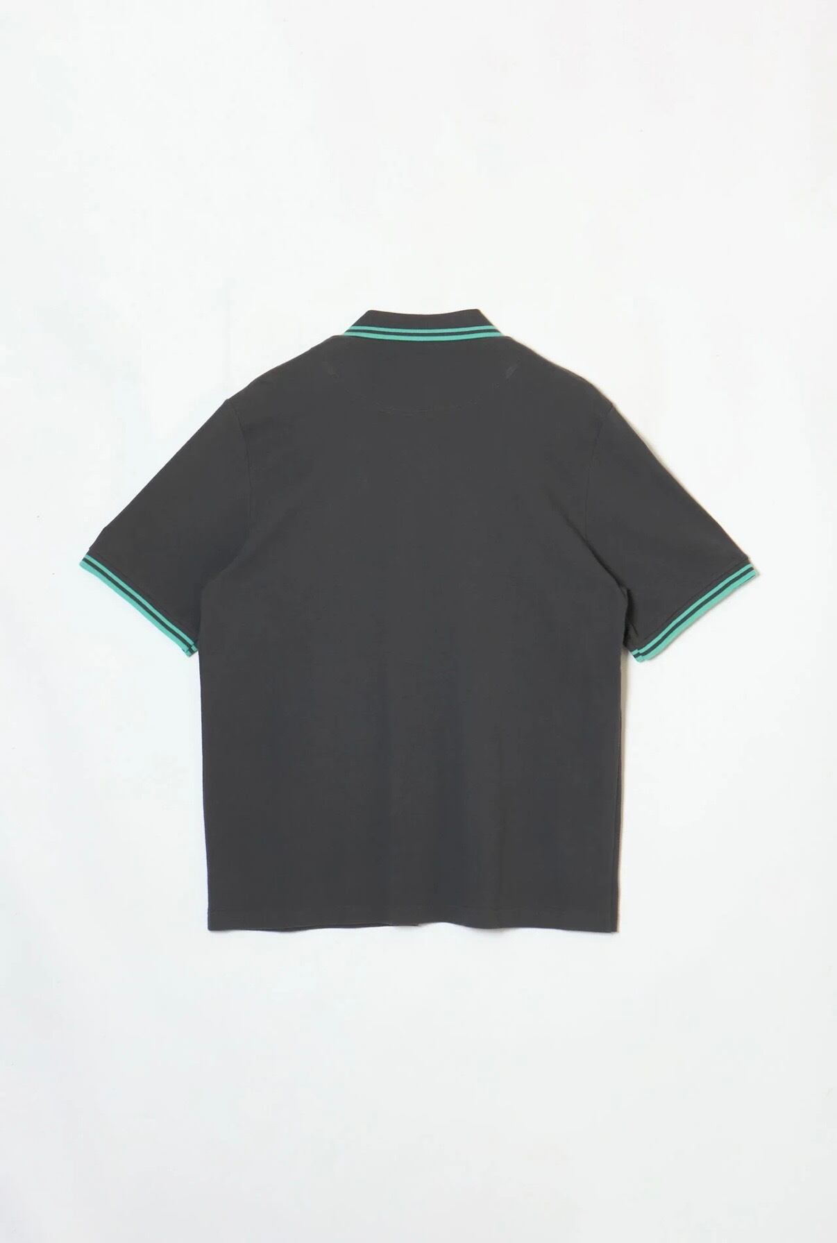 YUKI HASHIMOTO | YNECK POLO SHIRTS | GREY | HOWDAY
