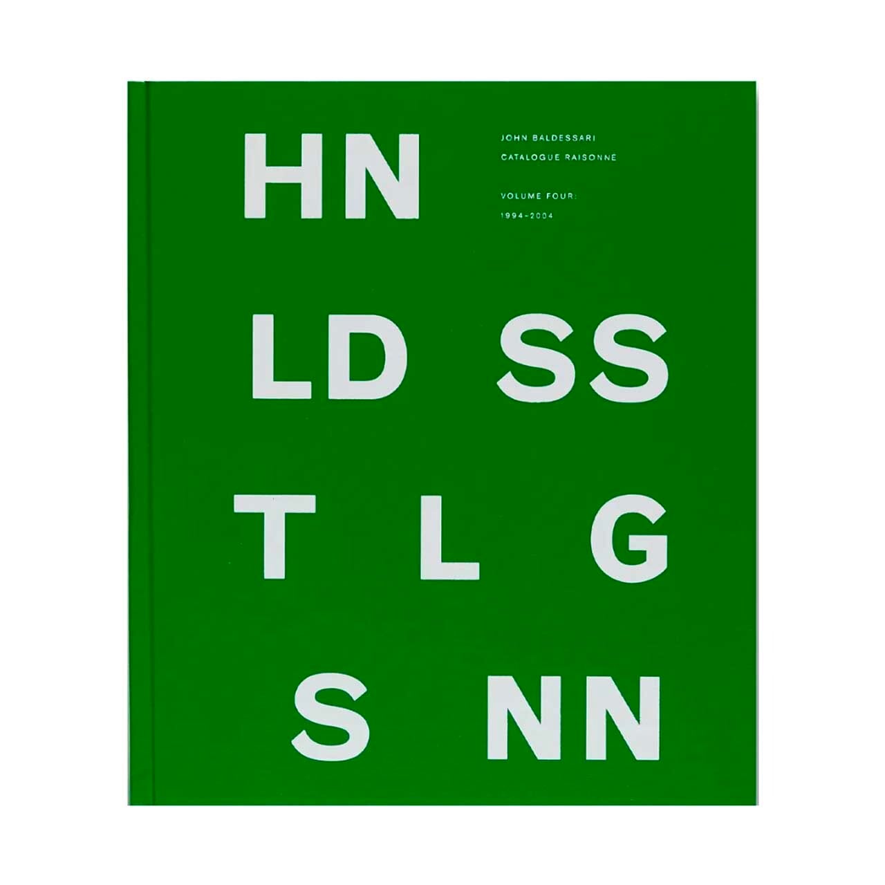 JOHN BALDESSARI: CATALOGUE RAISONNÉ VOL.4 1994–2004 | ON SUNDAYS