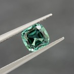 シーフォームトルマリン 6.6×6.6mm, 1.51ct, ナミビア産