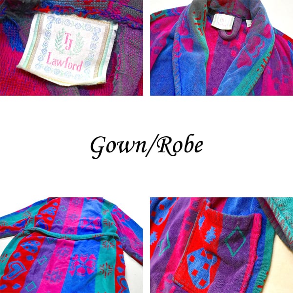 1点物◇ネイティブアメリカン柄ガウン派手ロングコート古着メンズL