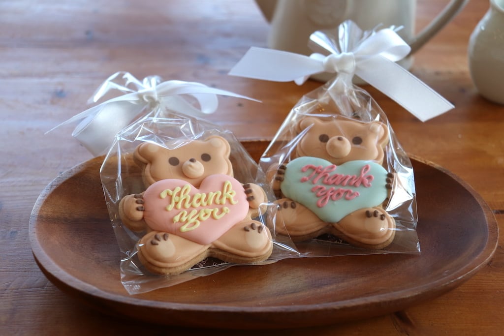 [新品未使用]⭐️ユニベア⭐️クッキークリーム❤お顔厳選❤ 年内発送終了】クッキーボックスクロリ メッセージアイシングクッキー