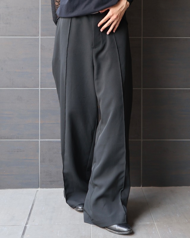 Center stitch super wide slacks