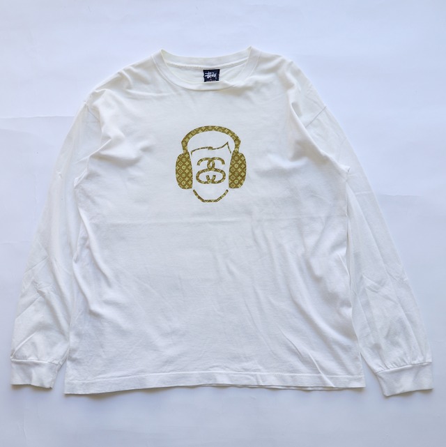 90S STUSSY MONOGRAM  L/S TSHIRT