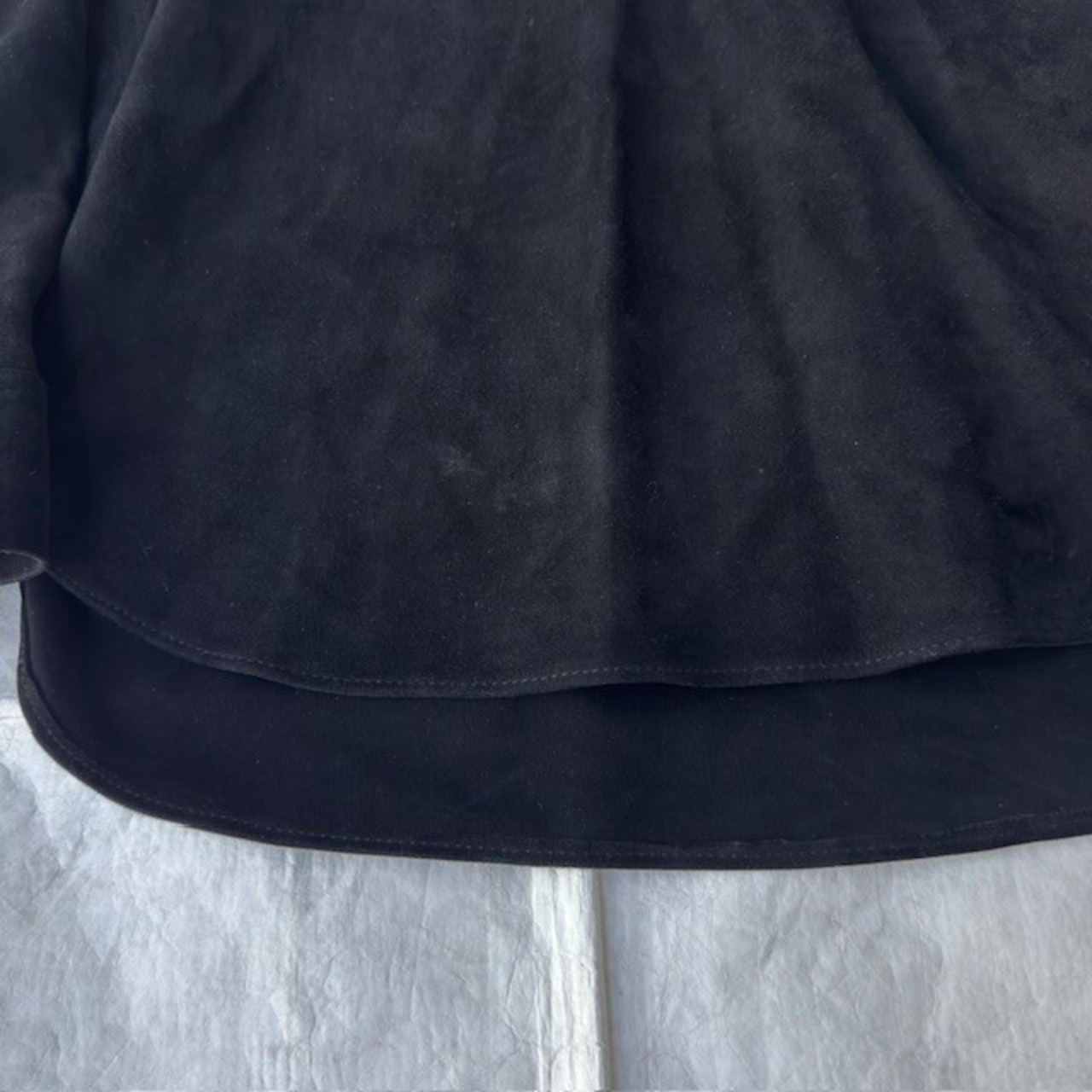 Our Legacy シャツジャケット ブラックスエード AW16 画像7