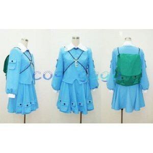 K478 東方project 東方風神録 河城にとり風 コスプレ衣装 cosplay