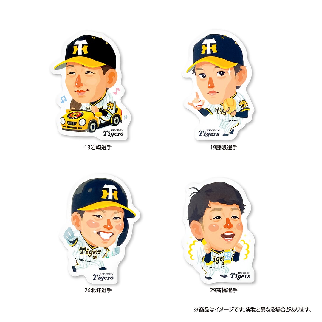 22阪神タイガース×マッカノーズ ダイカットステッカー | キャラスポット