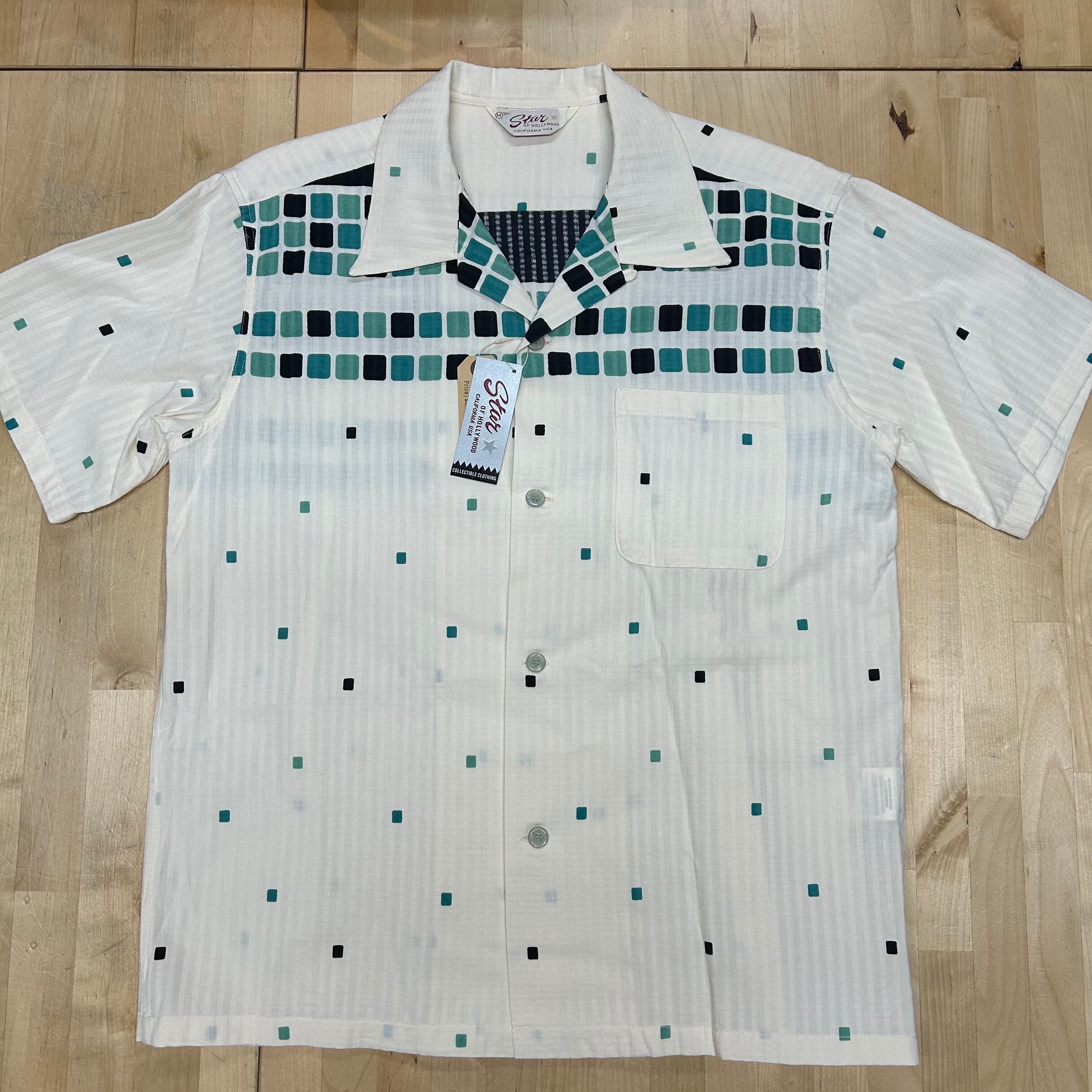 STAR OF HOLLYWOOD】 【品番: SH39717-141(M.GREEN)】 「SQUARE