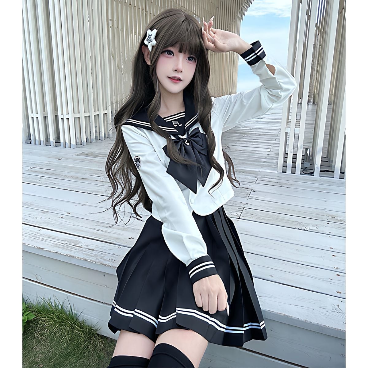 海風のメロディセーラー服セット | Maiden's Rêve