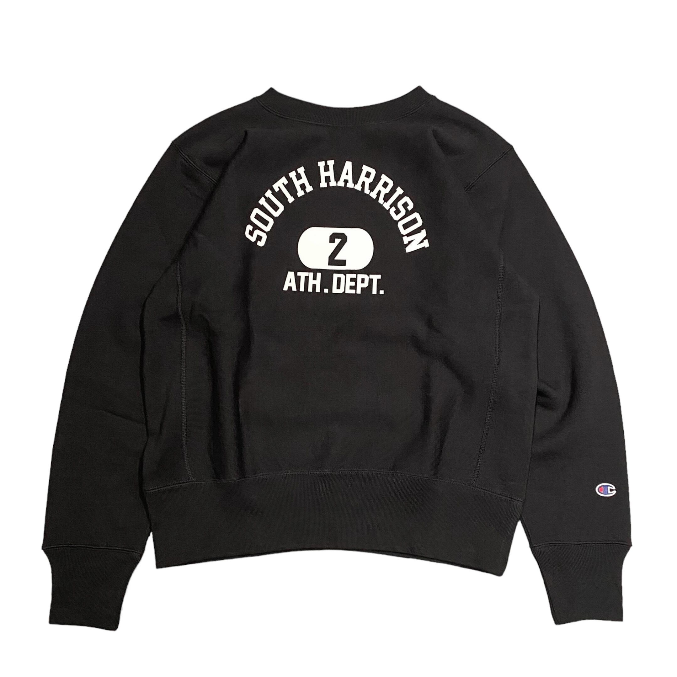 Champion Reverse Weave Crew Neck Sweat Shirt - ボトルグリーン ブラック L XL（チャンピオン  リバースウィーブ クルーネック スウェットシャツ）