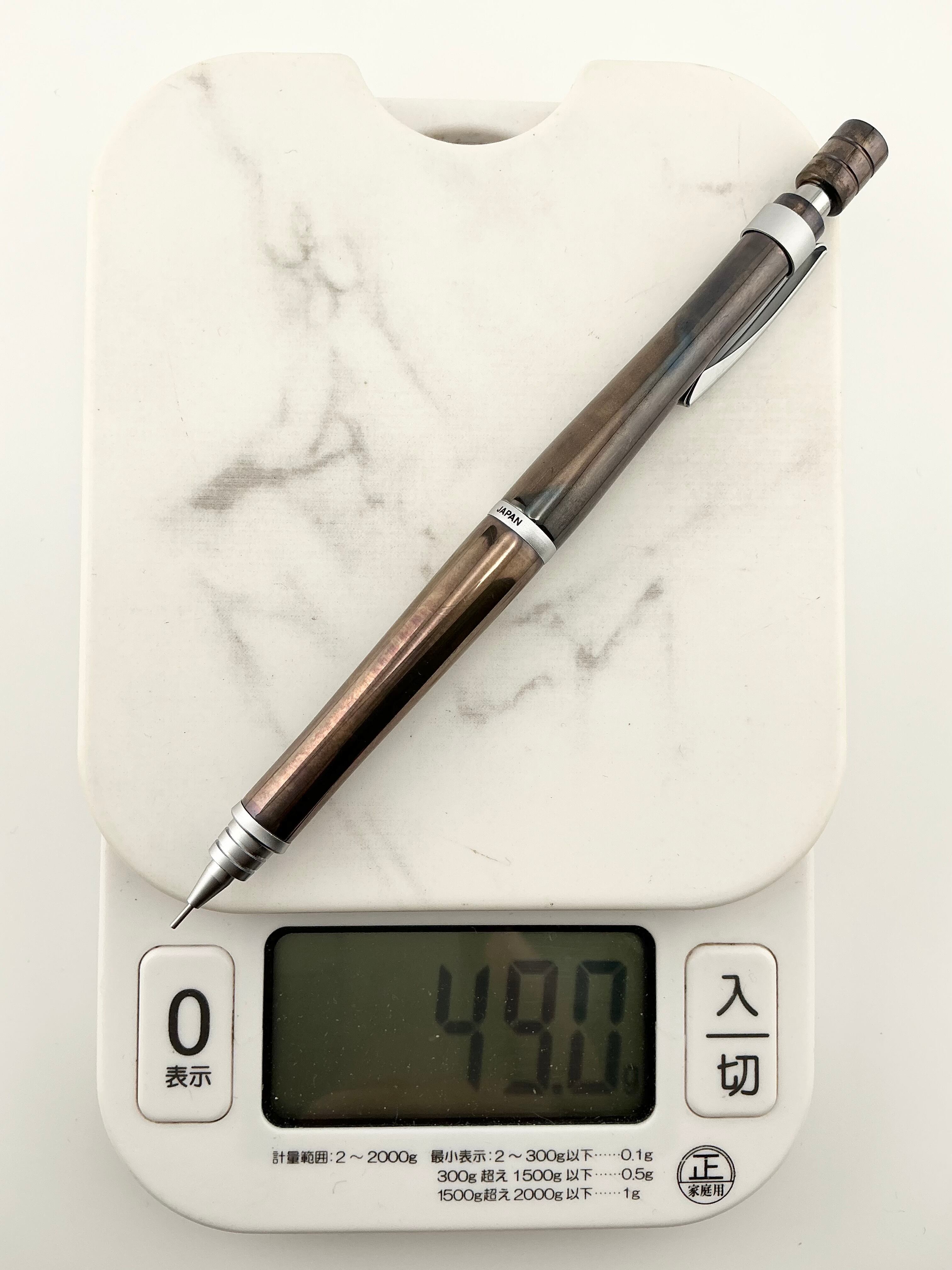PILOT S20 酸化真鍮カスタム 0.5mm シャーペン | 蒼天クラフト
