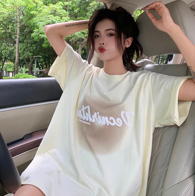 Tシャツ 半袖Tシャツ トップス レディース 半袖 ラウンドネック