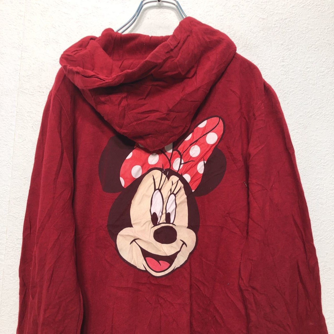Disney ジップアップパーカー XLサイズ ディズニー ウィメンズ ミニー 