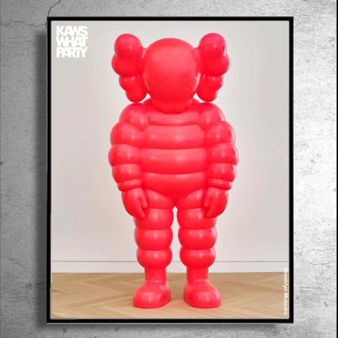 KAWS WHAT PARTY ポスター SCORE YEARS