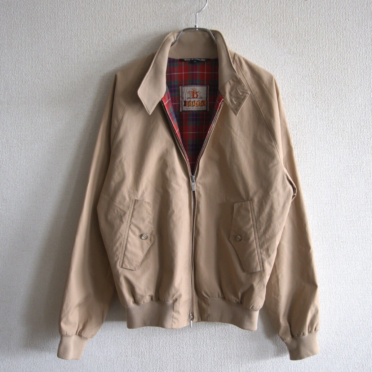 BEAMS PLUS別注】 BARACUTA 【G9 スウィングトップ ハリントン