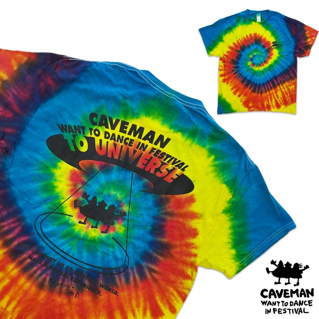 【CAVEMAN】「Eris」  S/S T-shirt【caveman want to dance in festival】td10-caveman-Eris