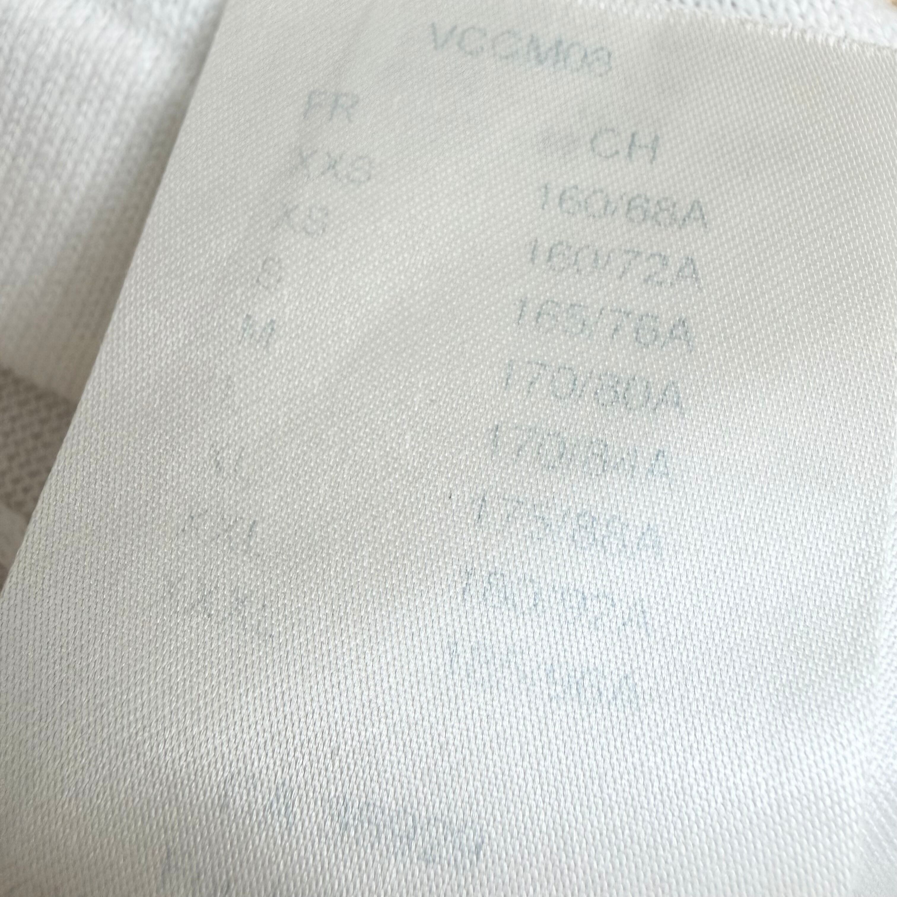 LOUIS VUITTON エレクトリック インターシャ ニット Tシャツ ホワイト