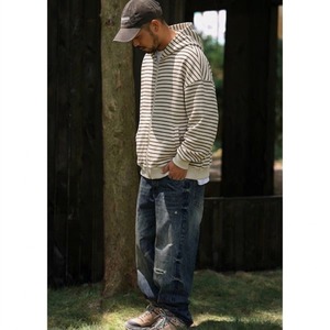 Border color design hoodie C4517