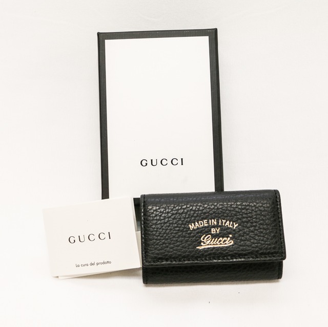 【GUCCI】 キーケース/ブラック　354499 0416