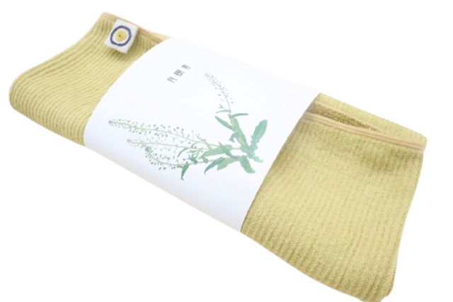 草木染シルクはらまき ロータス染め オレンジ  満月染め 草木染シルクはらまき ロータス染め オレンジ  満月染め