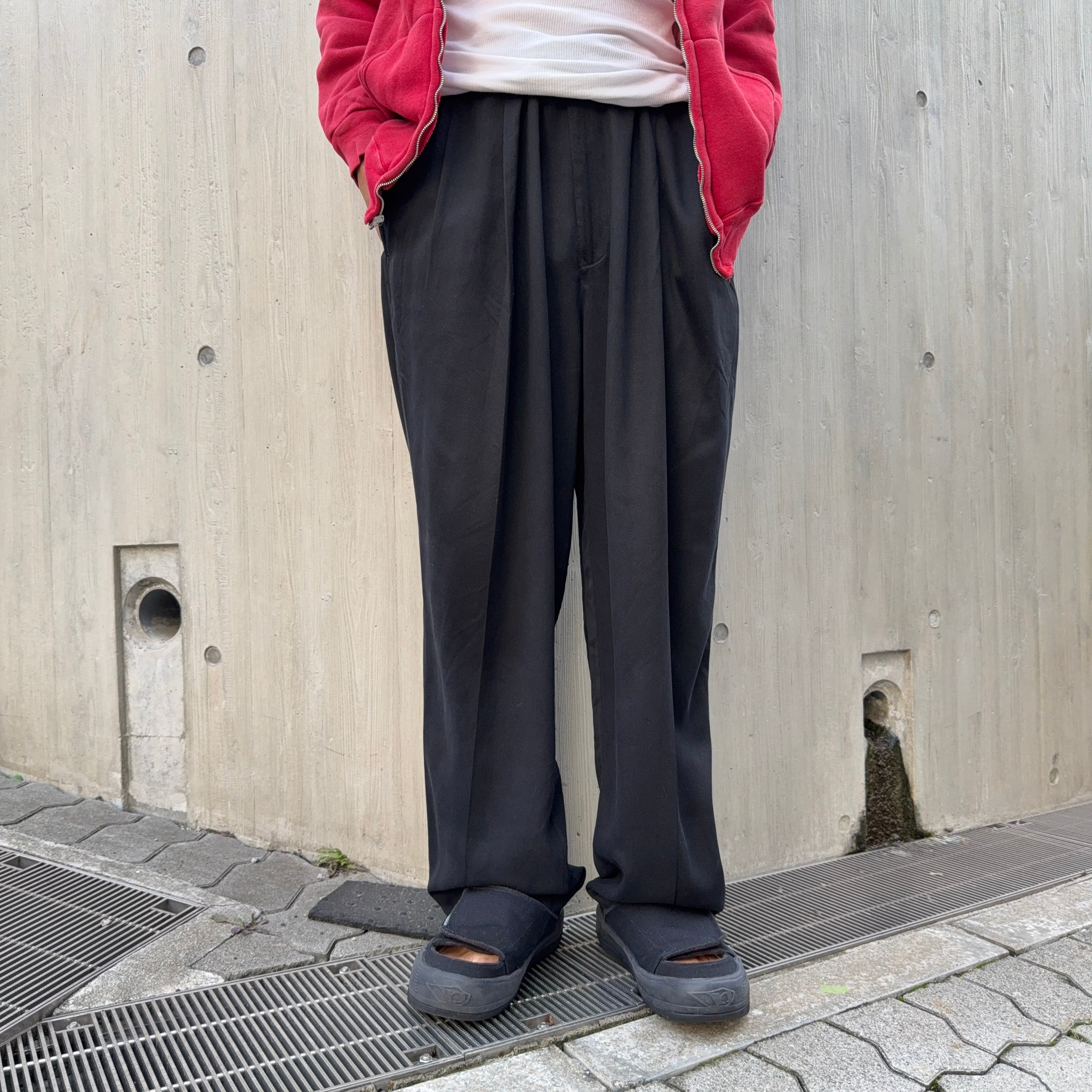 パンツ 90s  Bahama silk 2tack slacks 90's Vintage “TOMMY BAHAMA” 2tuck Silk Slacks | 放課後の思い出