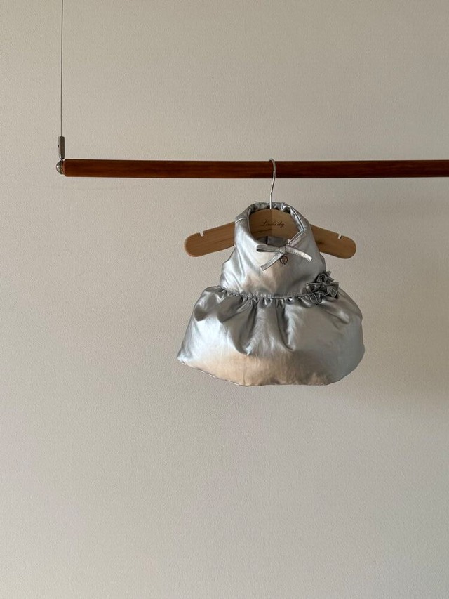 予約 【pecoramou select】New BONBON winter jacket (silver)