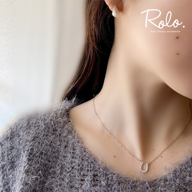 馬蹄ネックレス SV925