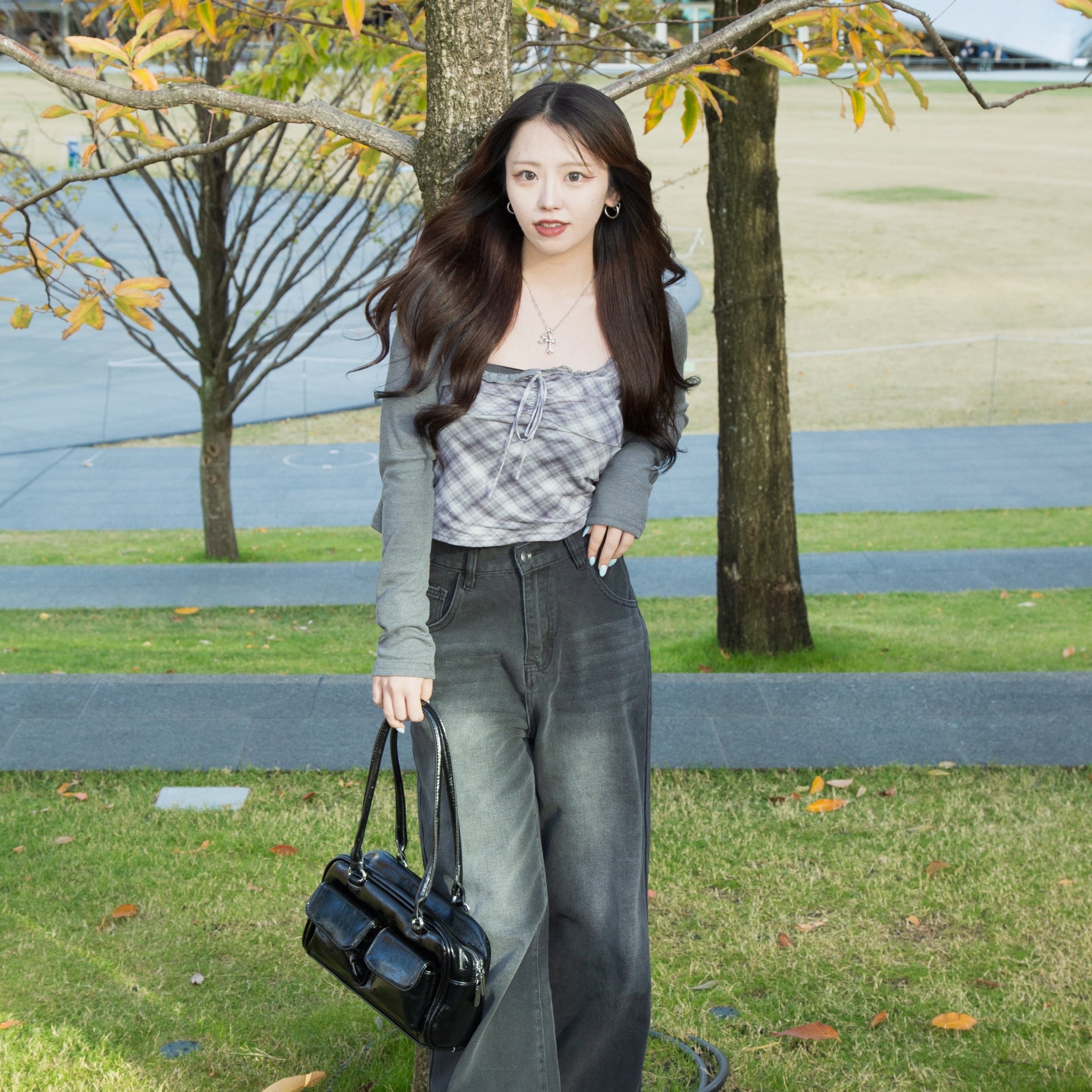 プードルファータッチボタンコート | lala_official