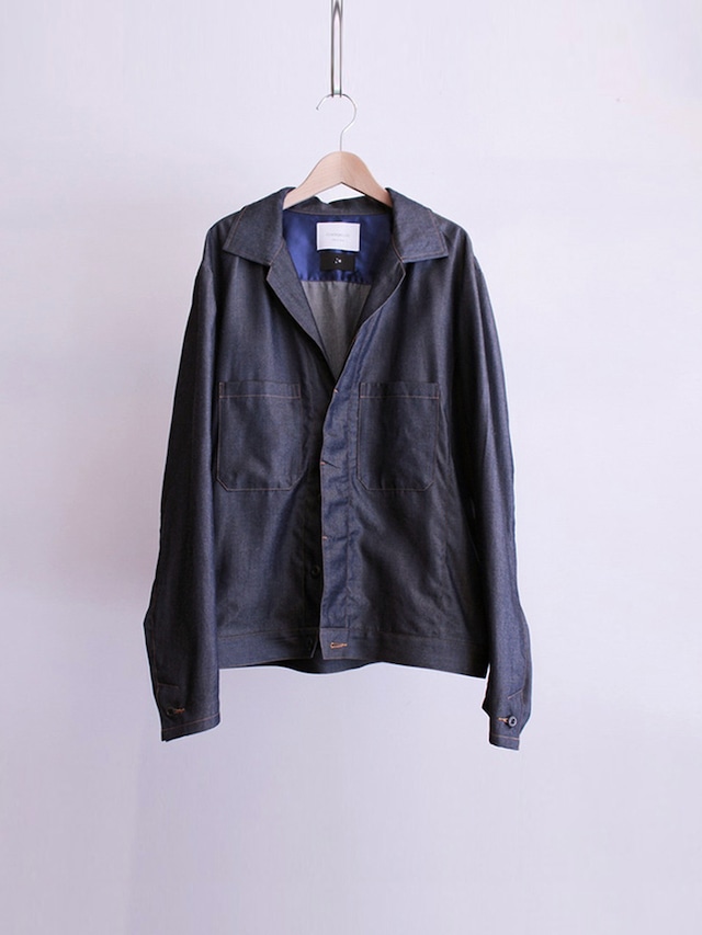 Garage.U.W TENCEL DENIM CPO BLOUSON