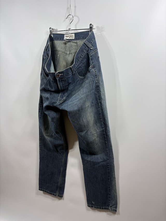 2000s Faded Lightweight Denim Trousers