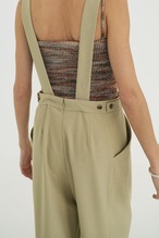 CLANE DEEP U NECK SALOPETTE