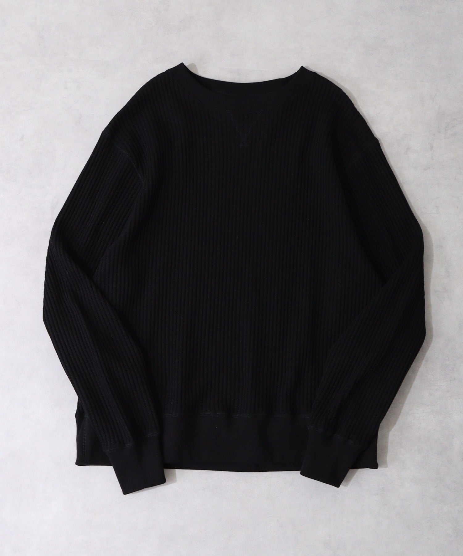 ビッグワッフルBIG SIZEクルーネック #JD042-52S | JEMORGAN ONLINE STORE