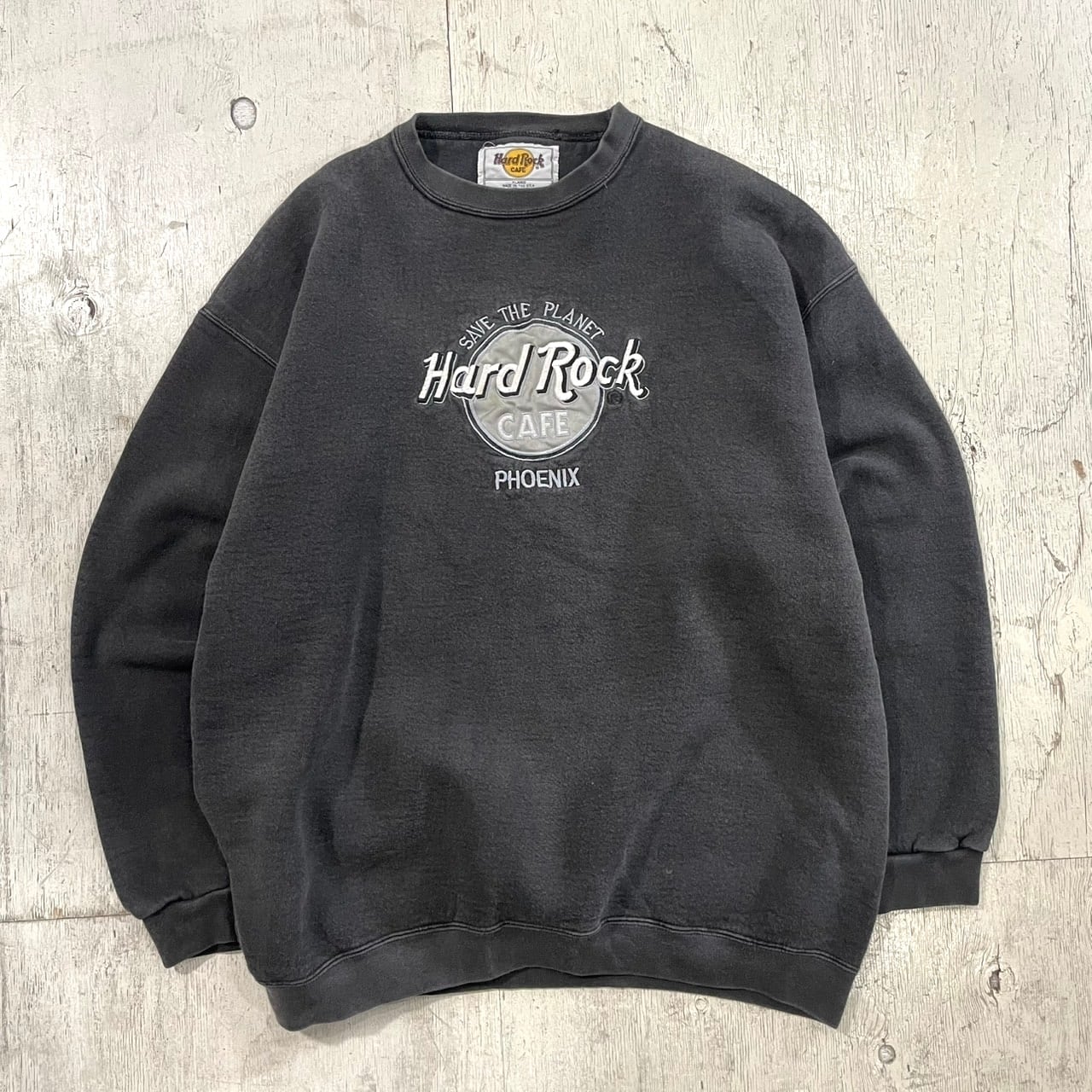1990's Hard rock cafe logo sweat #G906