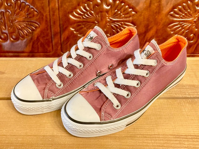 converse（コンバース） ALL STAR NYLON（オールスター ナイロン）ox バーガンディ/オレンジ 4 23cm 256