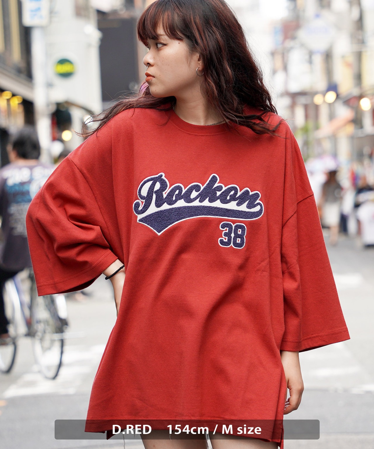 \SALE/◆サガラワッペン刺繍 スーパーワイド Tシャツ◆ir-h326221