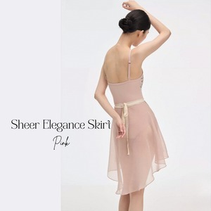 Sheer Elegance　シアーエレガンス ラップバレエスカート（ピンク）