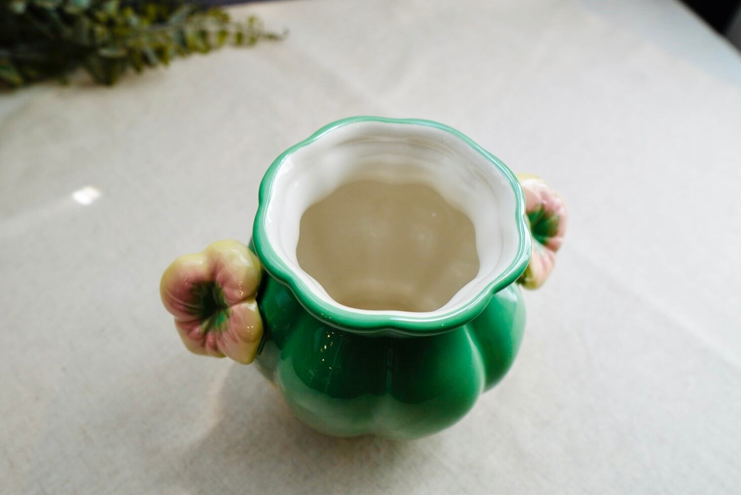 クローバー花瓶 セラミックベース クローバー【rice】花瓶 | Forest cat