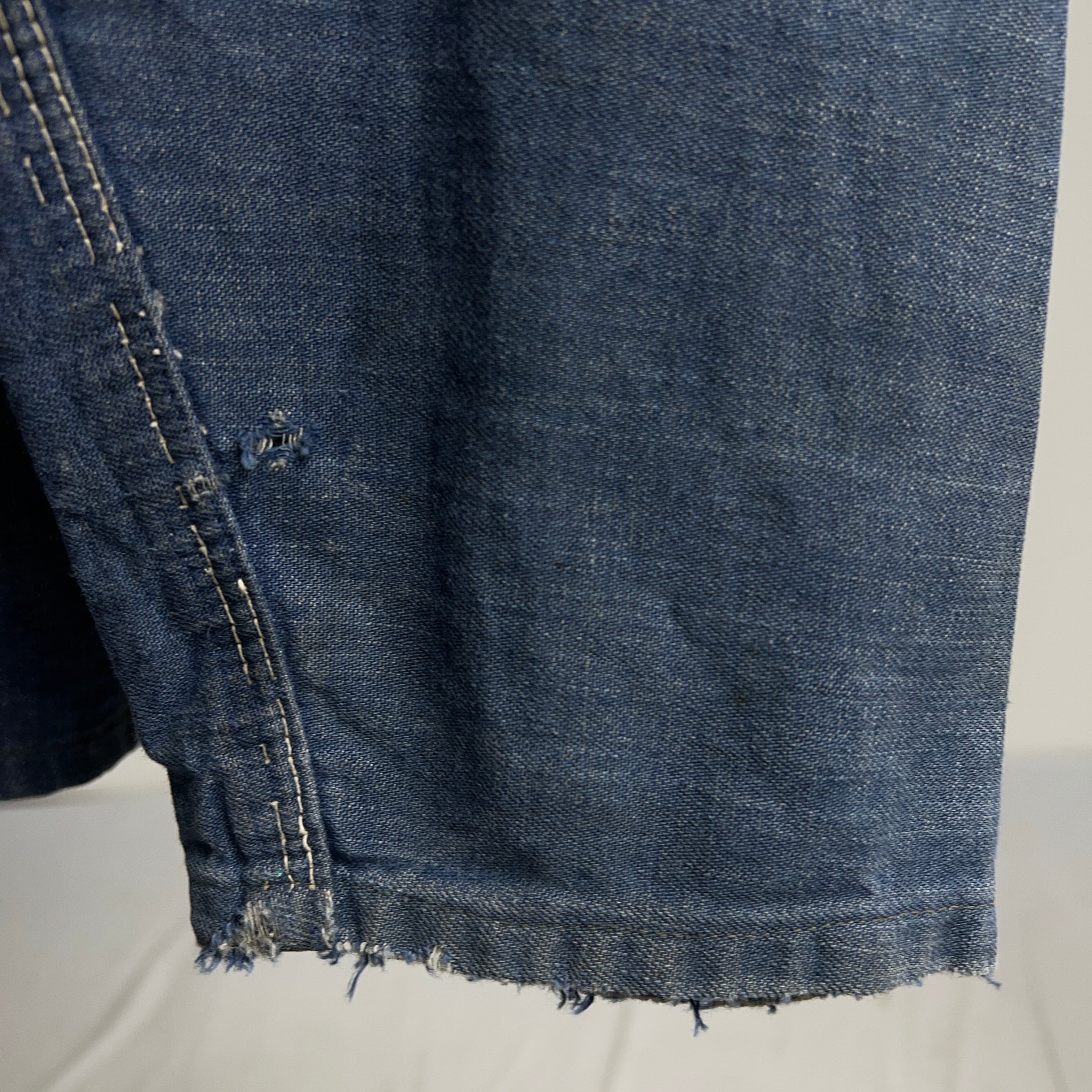 1970's VAT DYE DENIM CHORE JACKET 70年代 バットダイデニム
