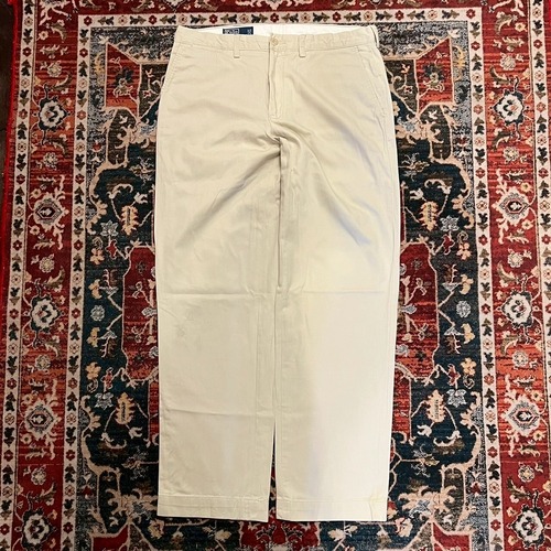 90s Ralph Lauren ポロチノ チノパンツ W34 L32 W90cm POLO ラルフローレン ヴィンテージ コットン スラックス ワークパンツ 00s
