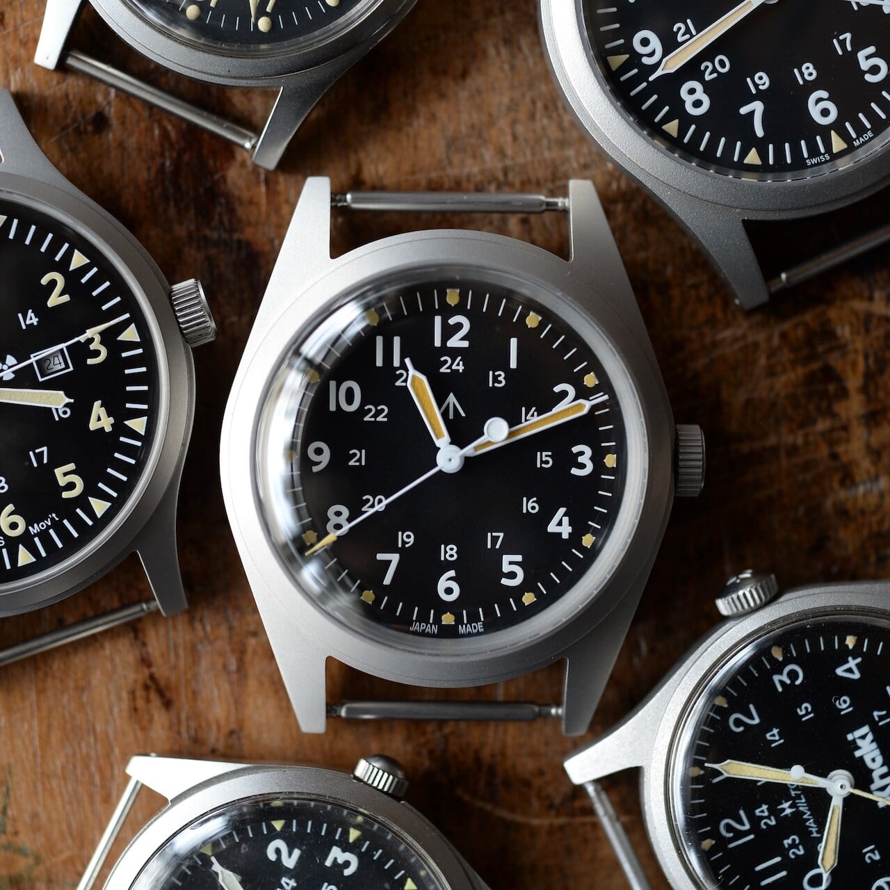 NavalWatch collaboration Authentic Field Watch 