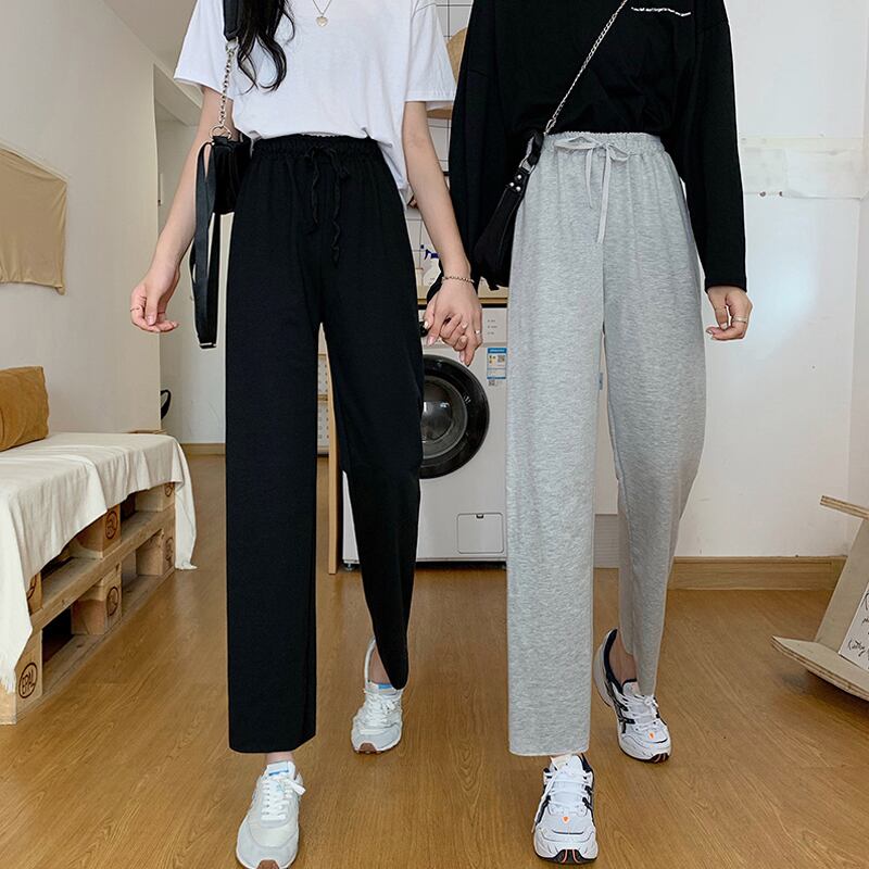 パンツ スプリングスタイルハイウェストウェストルーズカジュアルレディース 春物 試着室55109785459