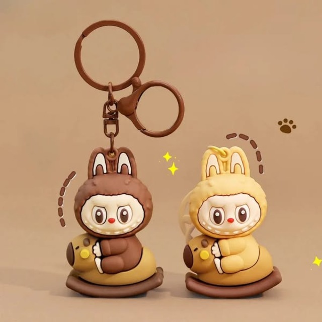 2個入ペアセット】♡ おそろいペア用 癒しの揺れる木馬 立体