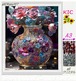 【China】全色クリスタル A3サイズ四角型 allCRama107 ダイヤモンドアート