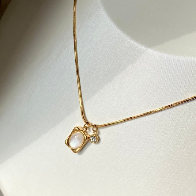 2/6(金)21時発売＊ムーンストーン ネックレス  MN1045